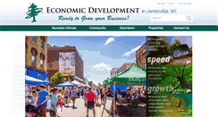 Desktop Screenshot of growjanesville.com